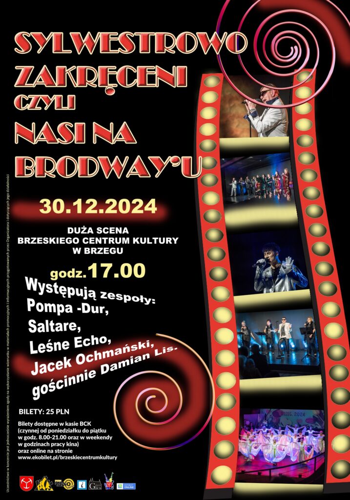 Koncert SYLWESTROWO ZAKĘCENI CZYLI NASI NA BROADWAYU