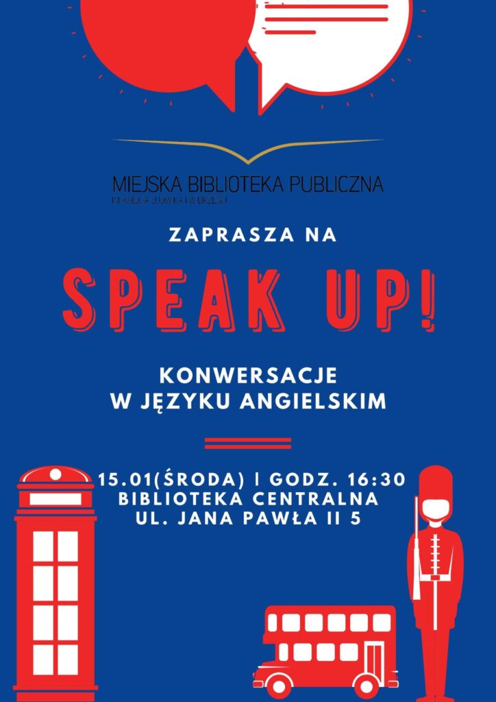 Speak up! – zajęcia z języka angielskiego!