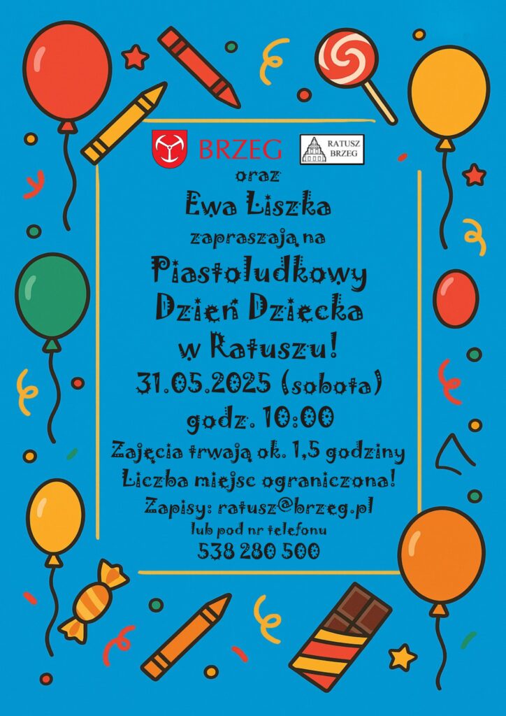 Piastoludkowy Dzień Dziecka w Ratuszu!