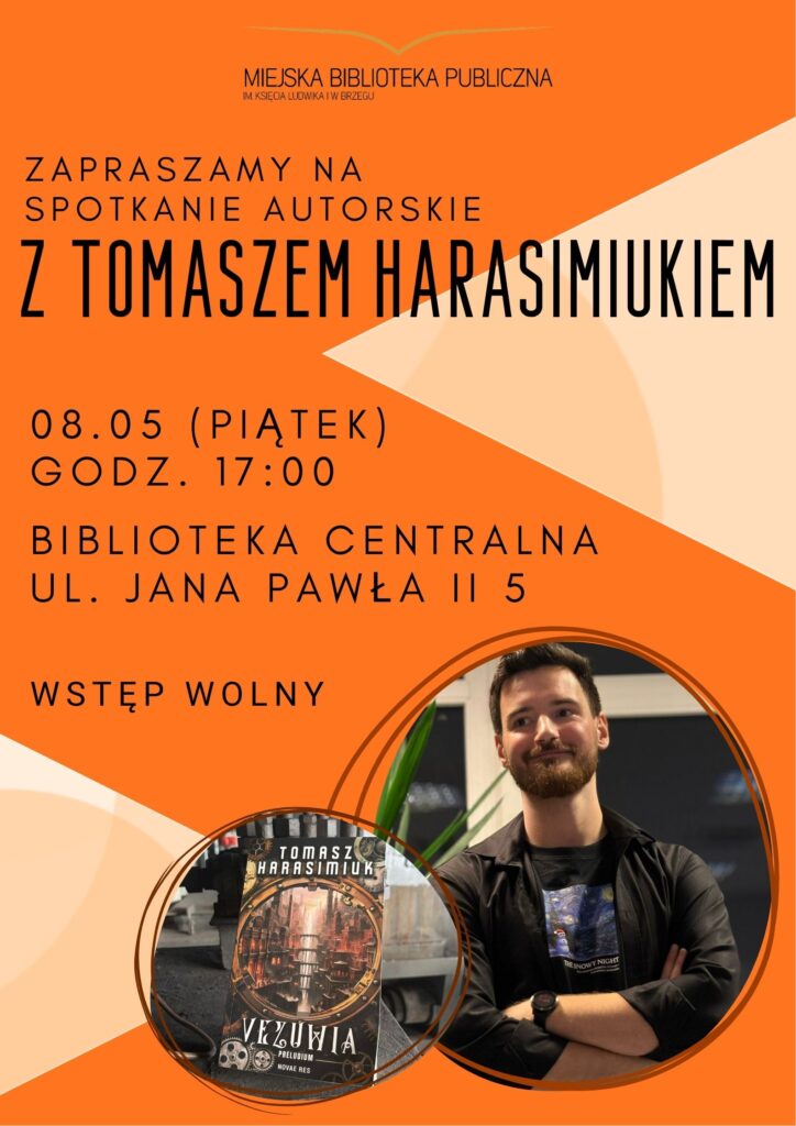 Spotkanie autorskie z Tomaszem Harasimiukiem
